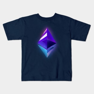 ETH diamond logo Kids T-Shirt